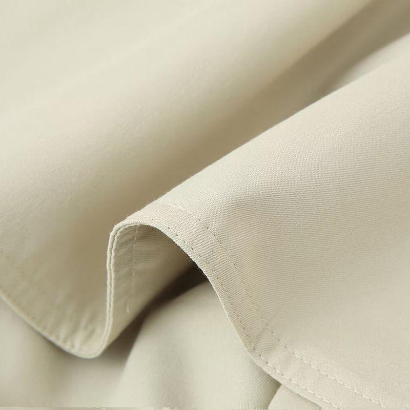 Kaslead New Women clothes Western Style With Belt Long sleeve Drop Shoulder Wind-Breaker 4749847