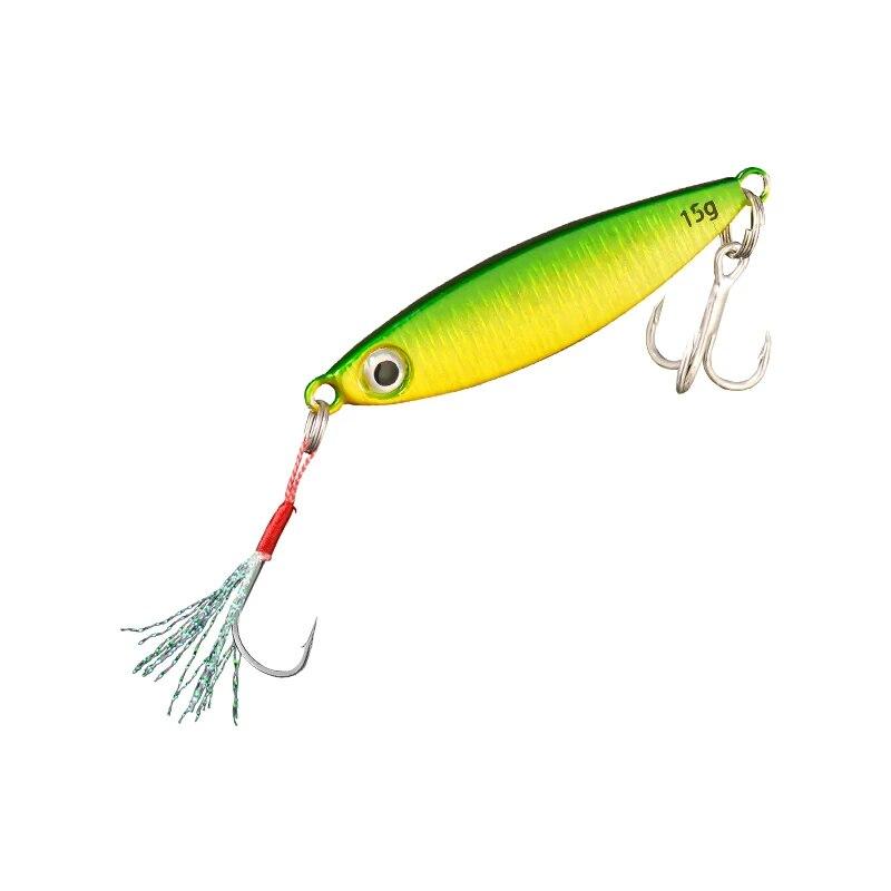 Sea Fishing Metal Jig Lure 7g/10g/15g Fast Jigging Lures Wobbler Artificial Bait Crankbait for Fishing Tuna Trout Pesca