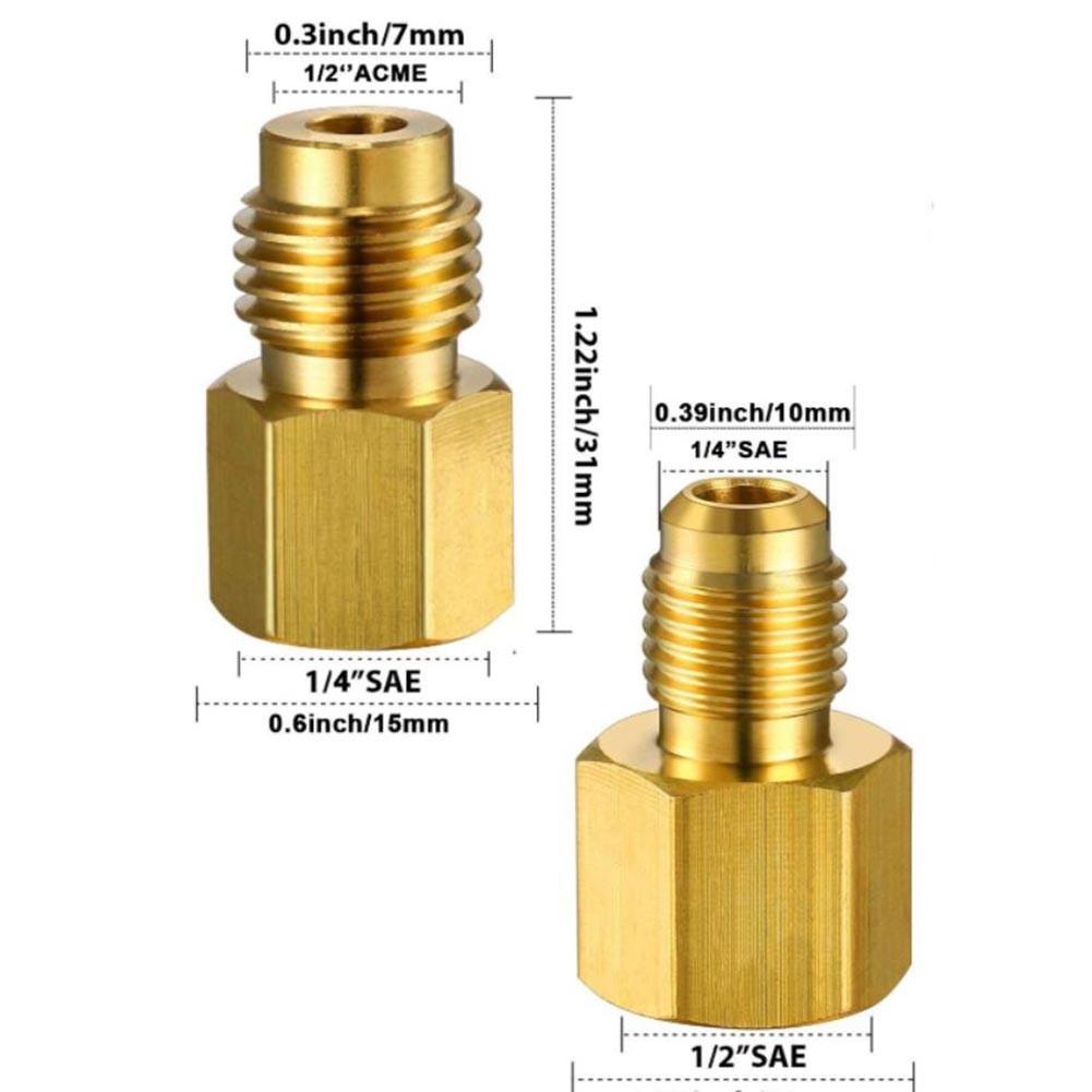 

Replacement R12 to R134A Adapter Connector Fittings