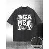 European Sizes Men's T-Shirt Printed with "A Day of Gaming" Design, Summer T-shirts, Outdoor Activities