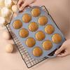 Nonstick Silicone 12-Cup Muffin Mold with Handles for Cupcakes and Desserts