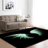 Angel Wings Living Rom Area Rug Kawaii Wing Carpet Rug for Home Parlor Bedroom Sofa Doormat Non-slip Floor Mat Home Decor
