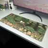 Large Cute Plant Mouse Pad Office Table Carpet Green Mousepad Desk Mat Rubber Big Mause Mat Non-Slip Keyboard Mat XL 100x50cm