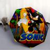 1pc Sonic The Hedgehog Automatic Folding Umbrella - 8-Rib Durable Iron Frame, Compact Portable for Daily Travel, Men & Women yy251125216