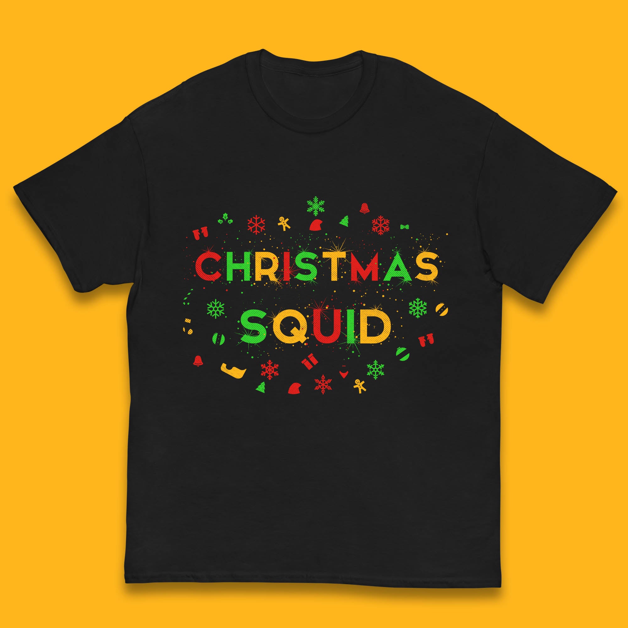 Christmas Kids T Shirt Christmas Squad Matching Top 140