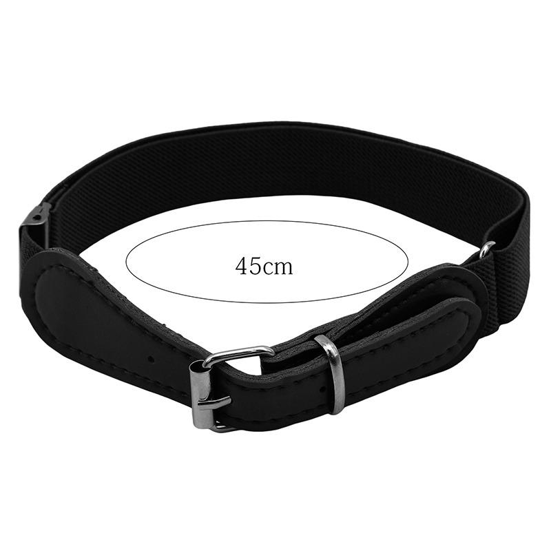 Kinderen Snoepkleur Riem Meisjes/Jongens Elastische Taille Riem Metalen Doorn Gesp Kinderen Leer Hoge Kwaliteit Wit/Rood Band Riemen Mode