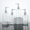 OIMG Glass Pump Dispenser Bottle