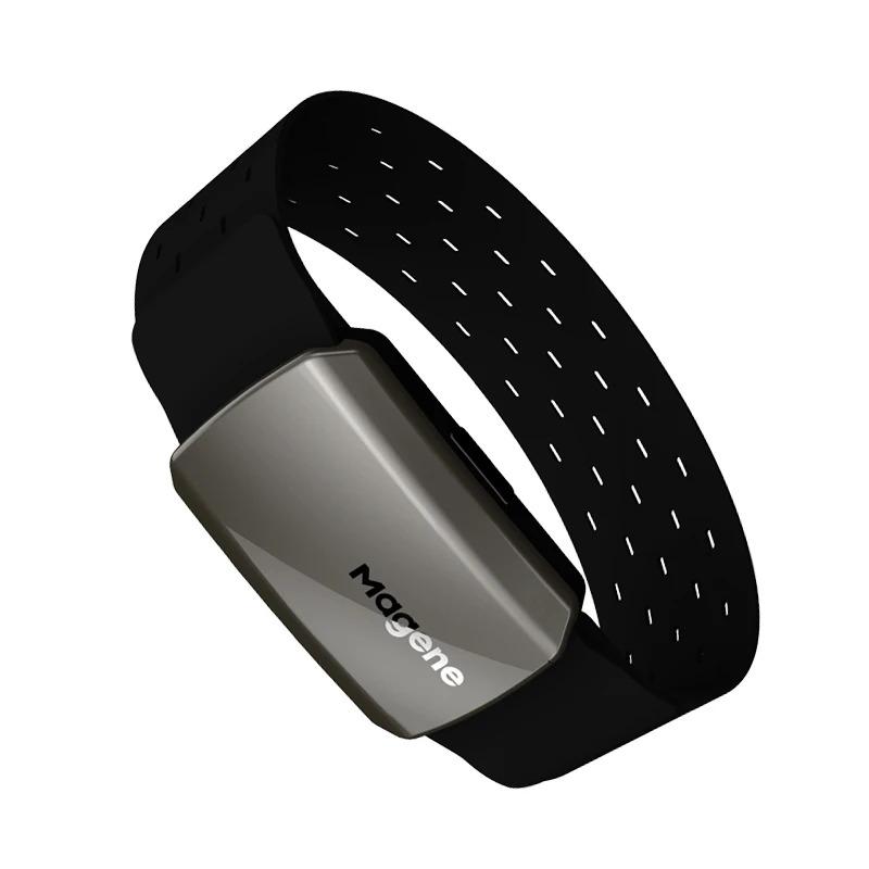 Magene H803 Heart Rate Armband Monitor Dual Mode Bluetooth ANT H803 Sensor Arm Wrist Strap Fitness Heart Tracker Health Exercise H803 HR Armband