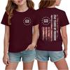 Boys' And Girls' Printed Fashion Casual Short-Sleeve T-Shirts