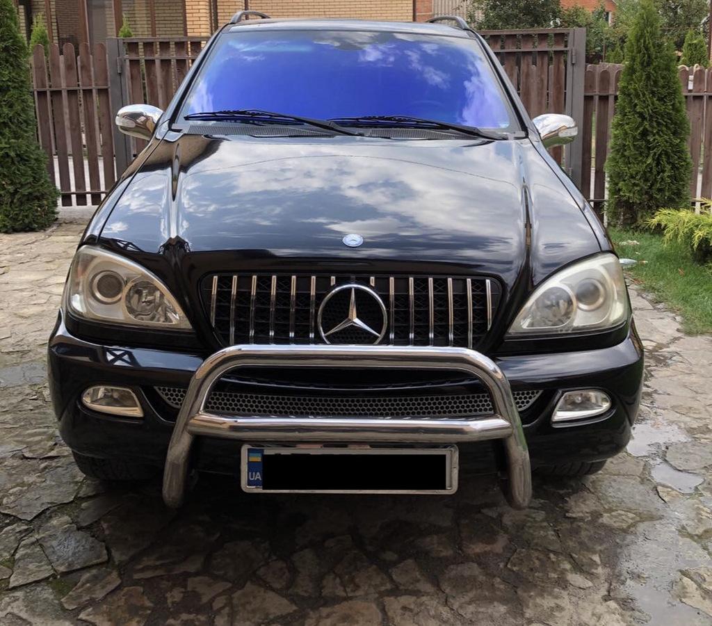 Covers for Mirrors (2 Pcs, Stainless Steel) for Mercedes ML W163