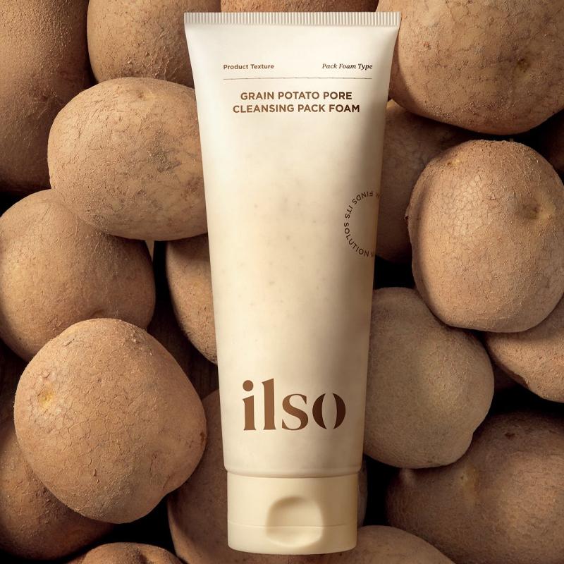 ilso Grain Potato Pore Cleansing Pack Foam 150ml