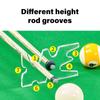 Stable Adjustable Bridge Head Holder Impact Resistant Transparents Acrylic Billiard Cue Stand billiards equipment