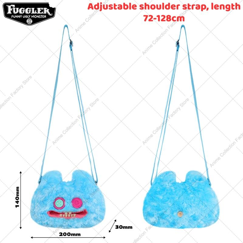 Funny Ugly Teeth Monsters Plush Toys Shoulder Bag Fugglers Wide Eyed Weirdo Sphynx Cat Sir Belch Peluche Doll