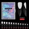 Nail Art Mould Crystal Extension No Paper Holder Fast Phototherapy Extension Nail Tablets 120 Tablets Boxed Factory