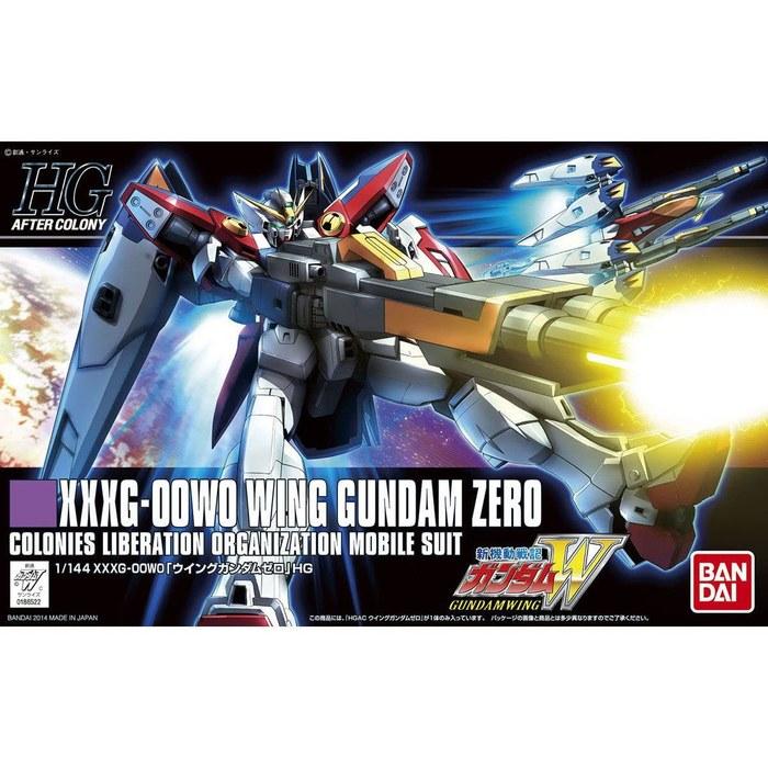 HGAC 1/144 XXXG-00W0 Wing Gundam Zero (Mobile Fighter Gundam W) White, One Size
