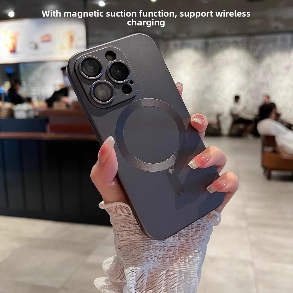 Tpu Magnetic Mobile Phone Case With Full Coverage Antifall For Iphone16 Pro