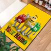 M&M's Custom Name Carpet Rug for Living Room Bedroom Home Sofa Decoration,Kids play Non-slip Floor Mat