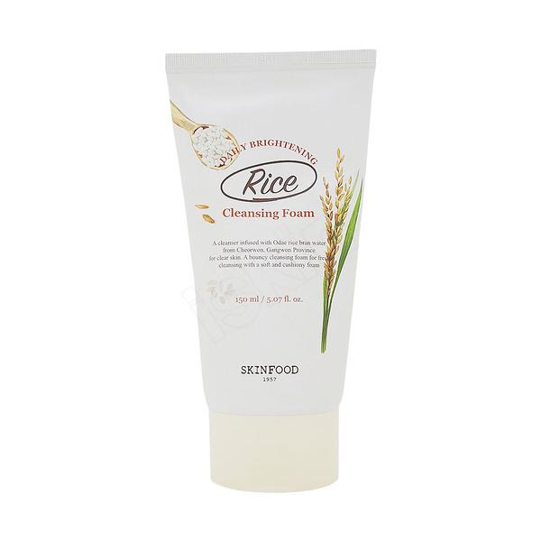 Skinfood Пенка для умывания Rice Daily Brightening 150 мл Rice Cleansing Foam