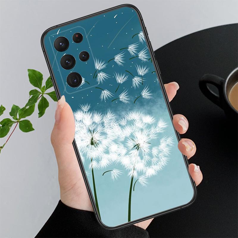 

Чехол для телефона с цветком одуванчика для Samsung A52S A21S A33 A23 A13 A14 A32 A52 A53 A54 A51 A71 A15 A52S 5G