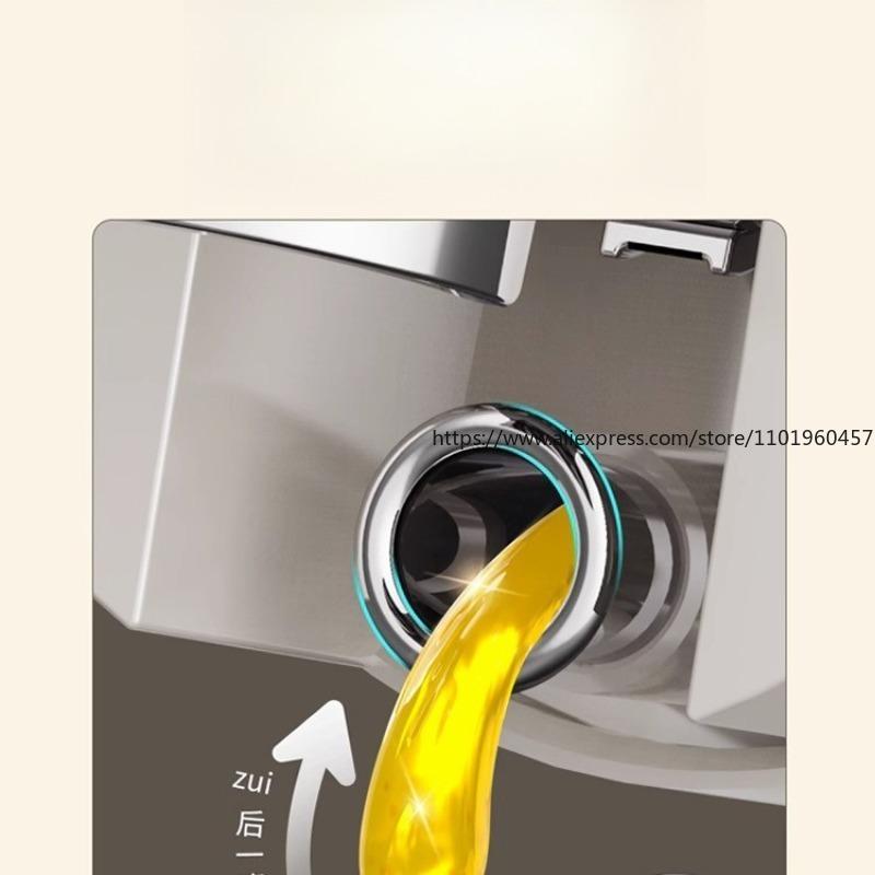 Auslaufsicherer Ölspender aus Glas für die Küche, automatischer Deckelöffnungsmechanismus, ölbeständige Flasche für Sojasauce, Essig und Gewürze