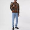 Burberry Men Naylor Check Sweater Brown 80366031