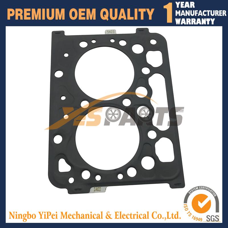 Guarnizione Testa Z402 Z400 ZB400 Z402B 15821-03310 Per Motore Kubota 400 Aixam Z402 a 2 Cilindri