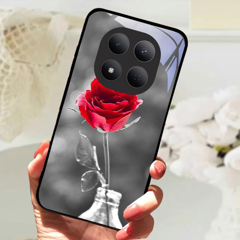 For Xiaomi Redmi Note 15 Pro 5G Case Tempered Glass Phone Cover For Redmi Note15 Pro 15Pro 5G Coque Note15Pro Camera Protector