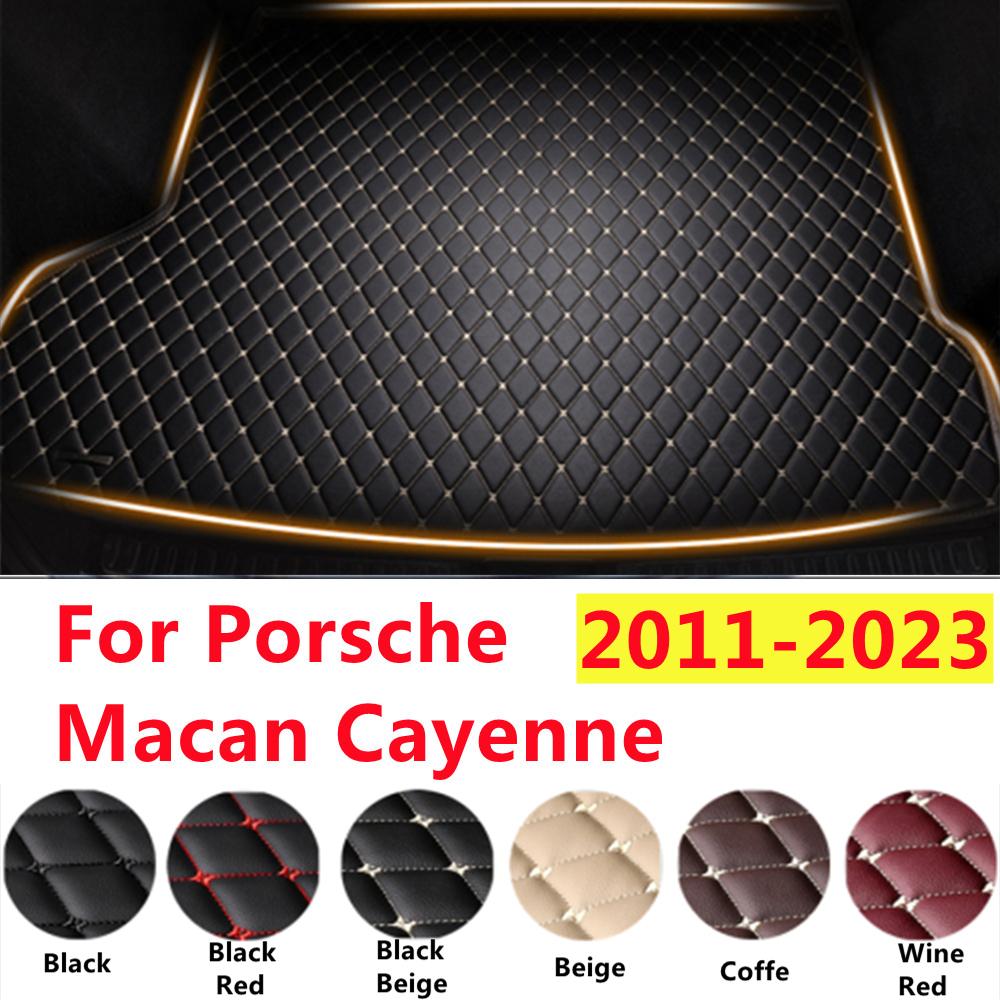 

Кожаные автомобильные коврики XPE на багажник, подходят для Porsche Cayenne Macan 06-2023, всепогодные водонепроницаемые багажники