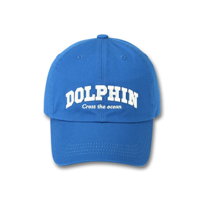 DOLPHIN WAVE APPAREL Dolphin Authentic Logo Ball Cap_123822BL