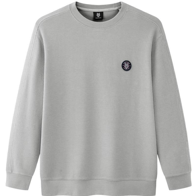 

Septwolves Men s Waffle Knit Long Sleeve T-Shirt XL