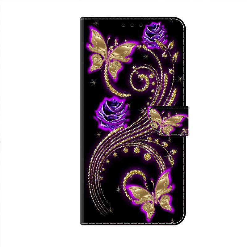 3D magnetický výklopný kožený pouzdro-peněženka Pro Samsung Galaxy S26 S25 S24 S23 S22 S21 Ultra Plus Galaxy S21 S23 S24 S25 FE