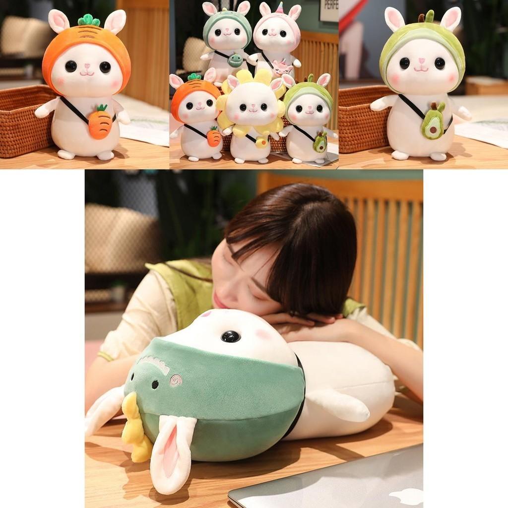 8/15.7in Rabbit Plush Toys | Soft Stuffed Animal Dolls | Kids Gift