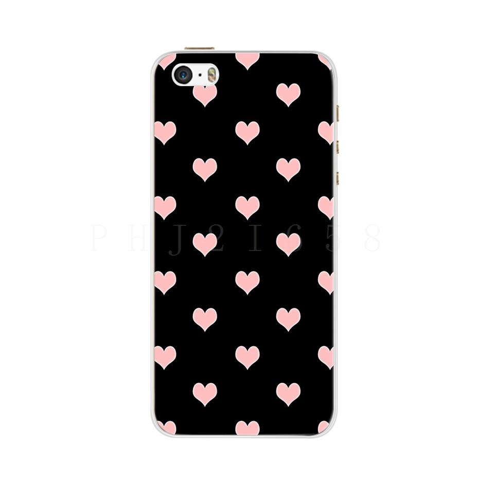 Case For iPhone 5 5S SE Case Silicone Soft TPU Cute Cartoon Pattern Protector Shell For iPhone 6 6S 5 iPhone6S Case Cover Fundas