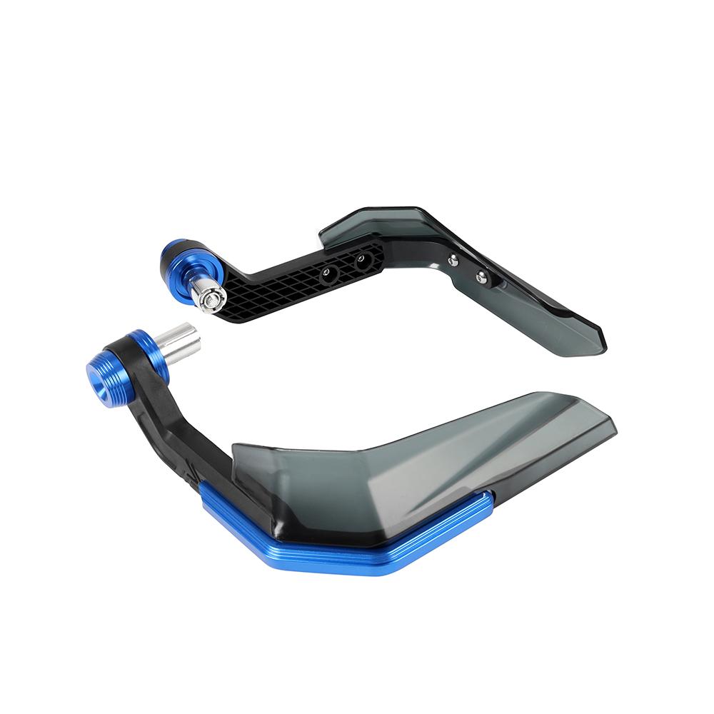 Windproof Universal 7/8" Handlebar Protectors for Motorcycle Scooter Mountain E-Bike Brake Lever Guard with Aluminum Stiffener