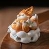 Nine-tailed Fox Incense Burner Decoration Chinese Style Vintage Fox Resin Incense Holder Home Office Desktop Ornament