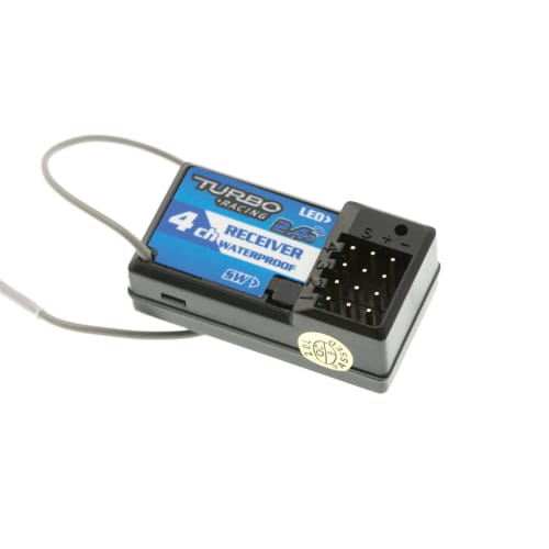 P.D TURBO RACING 4-channel 2.4g Waterproof Receiver (RX41)