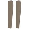 Vidaxl Ohrensessel-Kopfteil, Taupe, 147X23X118/128 Cm, Stoff