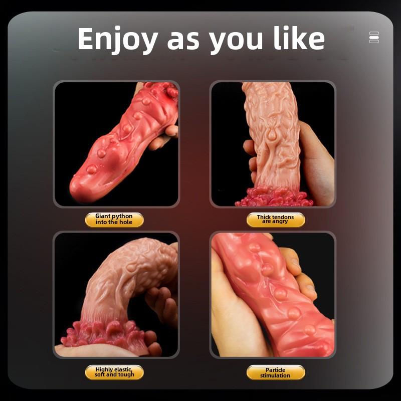 Alien Dildo Weiblicher Masturbator Übergröße Simulation Falscher Penis Private Orgasmus Spielzeuge Erwachsene Bett Sexspielzeuge