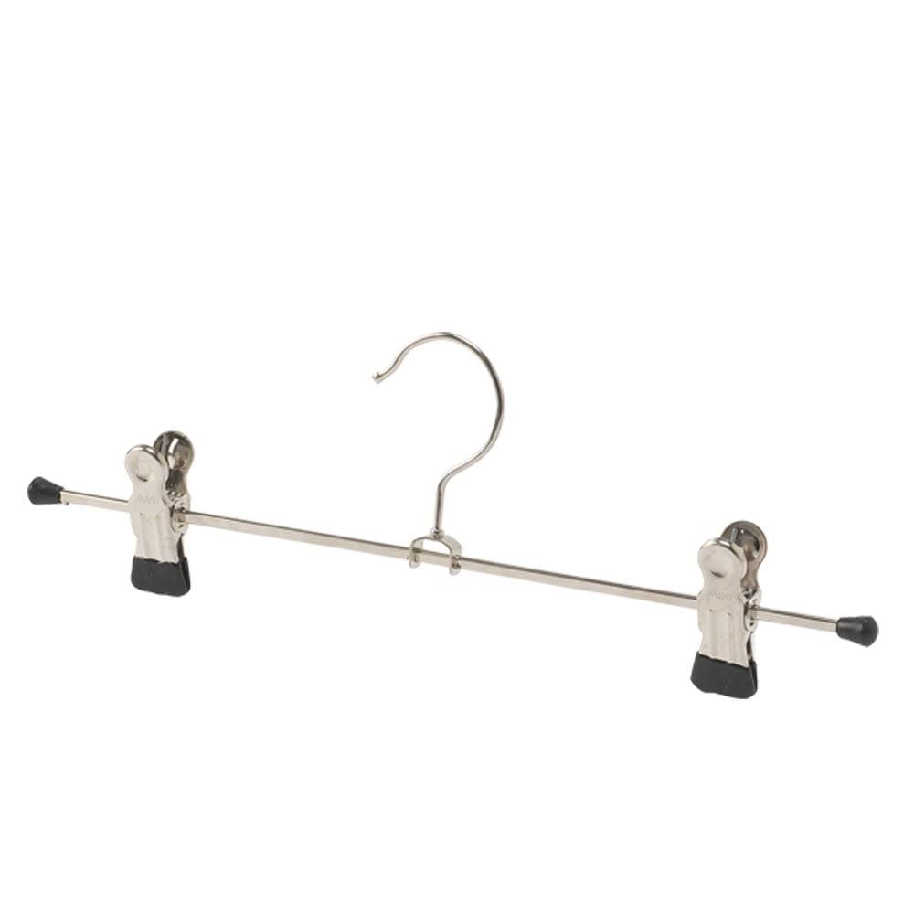 MAWA hangers for trousers and German-made non-slip skirts, K30D, 5-pack, black, 10-year warranty. чёрный