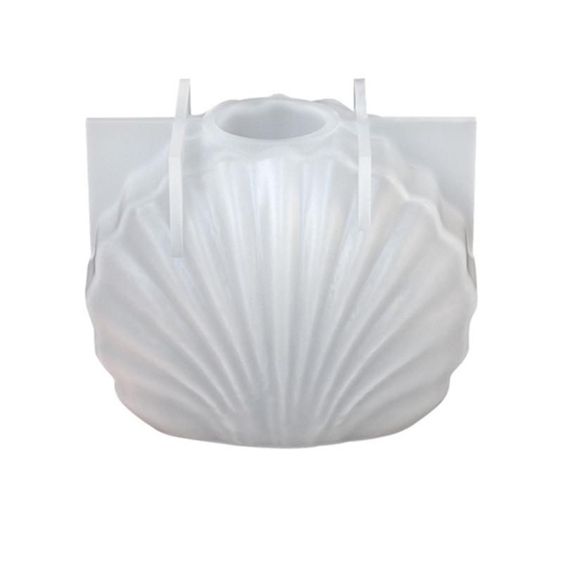 Fan Shaped Silicones Molds Fan Shape Resins Molds for Candlestick Candle Holder Flower Water Tube Room Decorations