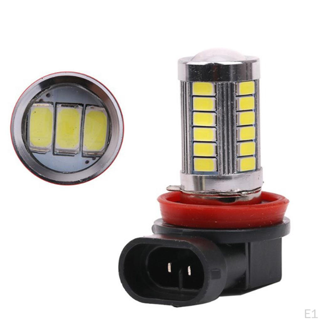 2Pcs 6000K 21 LED Fog Driving Light Bulbs