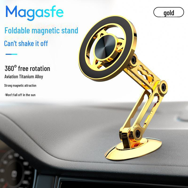 Magsafe Magnetic Car Phone Holder with Anti-Shake Support for Dashboard Navigation