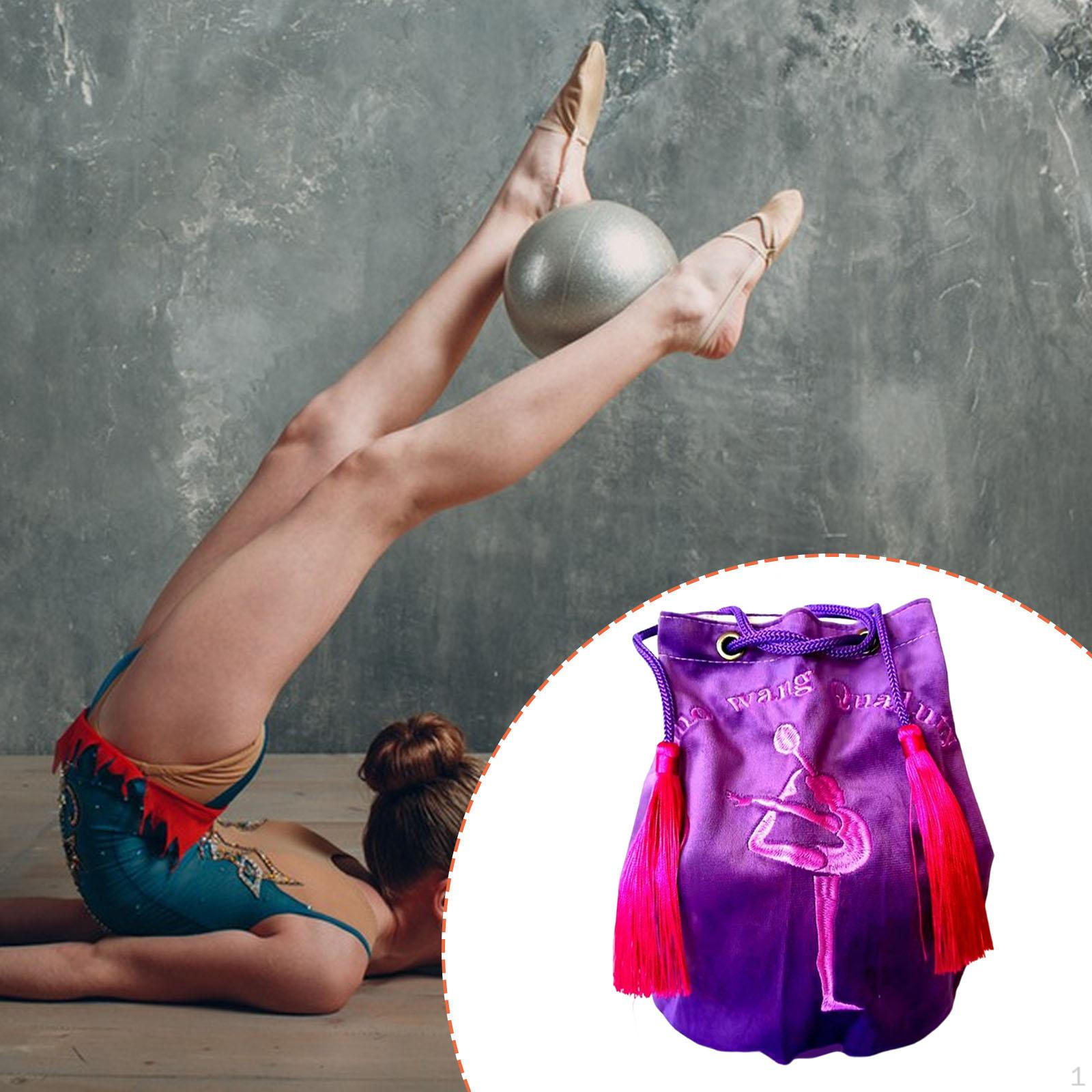 

Cover for Rhythmic Gymnastics Ball, Portable And Dustproof Storage Pouch, Sports Accessory violet S