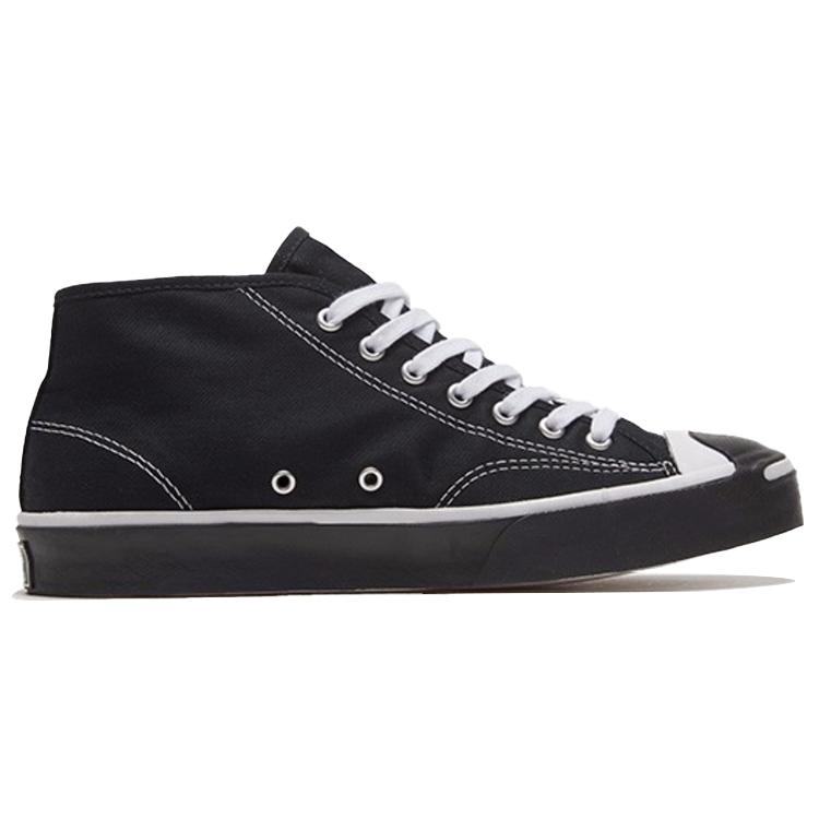 Converse Jack Purcell Mid 'White Black' 168993C