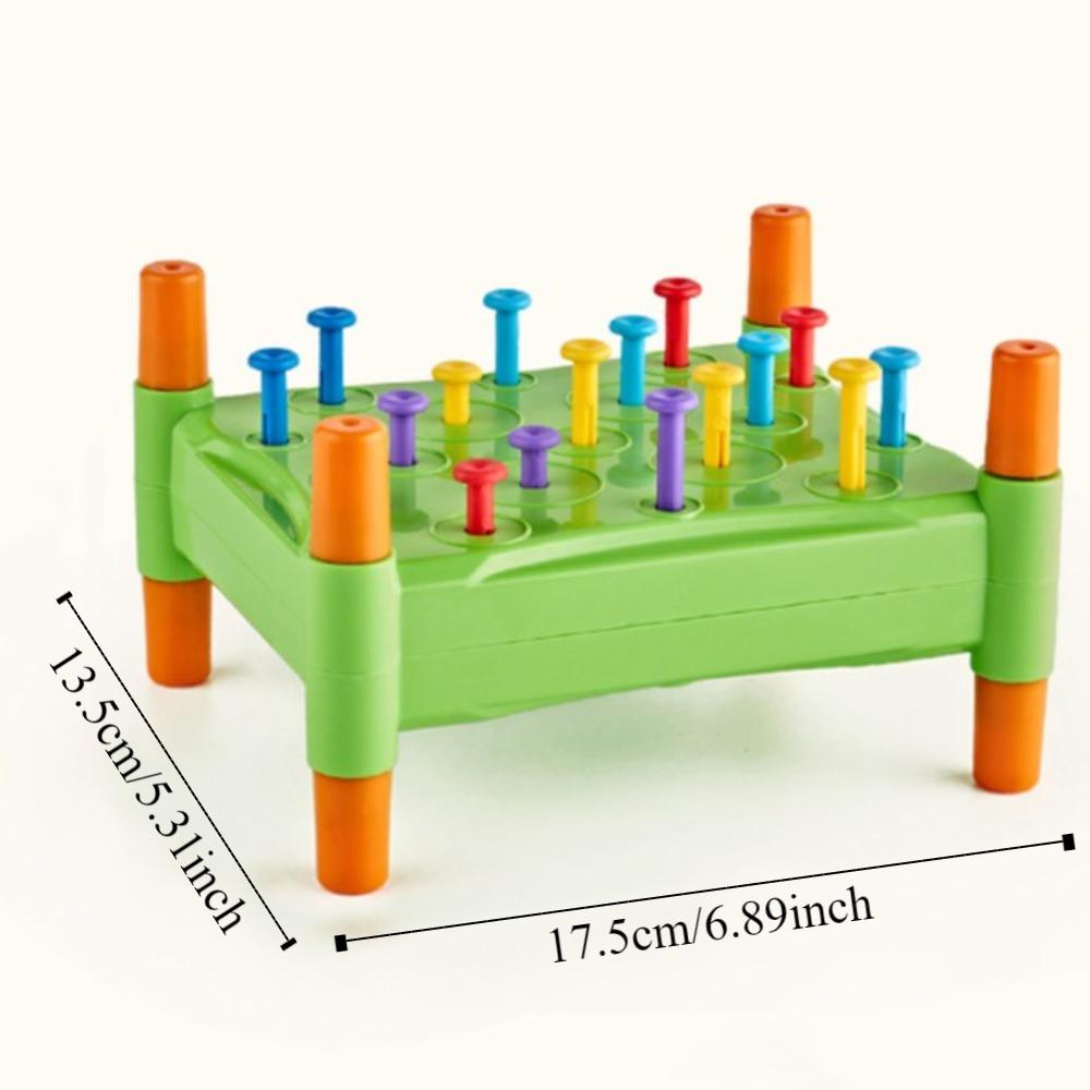 Simulation Toddler Hammer Nails Toys Montessori Nail Screw Games  Preschool Kids Boys