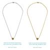 Mezmic 925 Sterling Silver Heart Charm Pendant_Gold