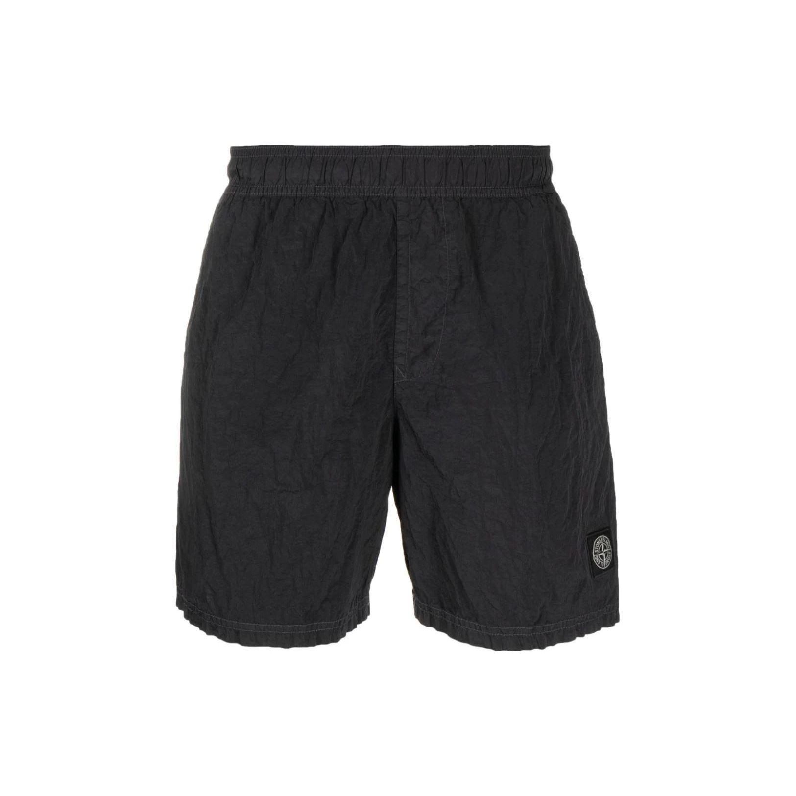 

Stone Island Nylon Metal Swimming Trunk Black Men Bottoms 8015B0943-A0029 XXL