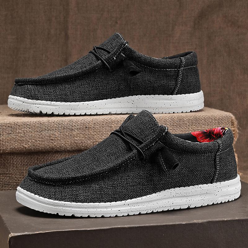 Fashion Spring and autumn canvas men's shoes light sports shoes fashion casual walking designer men casual large 39-47