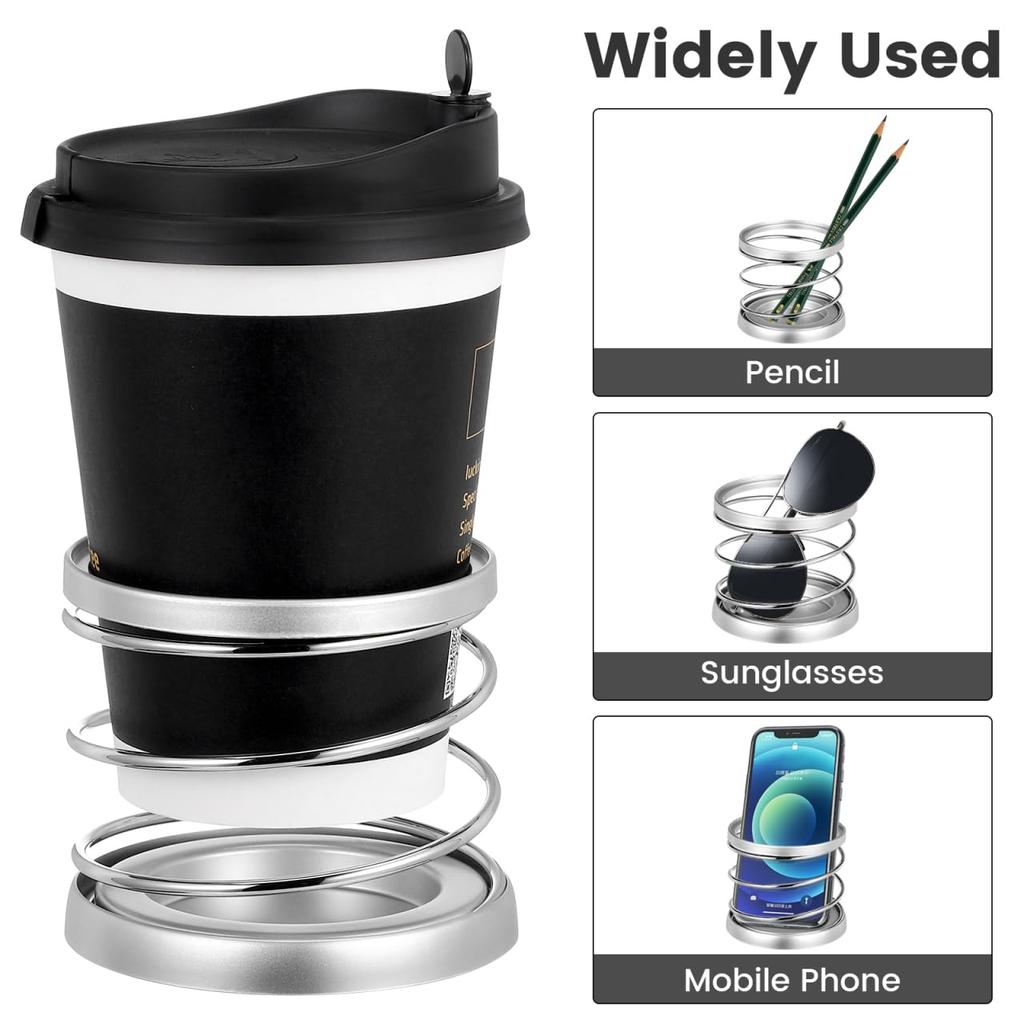 FUNOMOCYA Drink Holder Spring Cup Holder Adhesive for Free Shipping