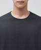 Musinsa Standard Ponte Crew Neck Long Sleeve T-Shirt [Dark Gray]